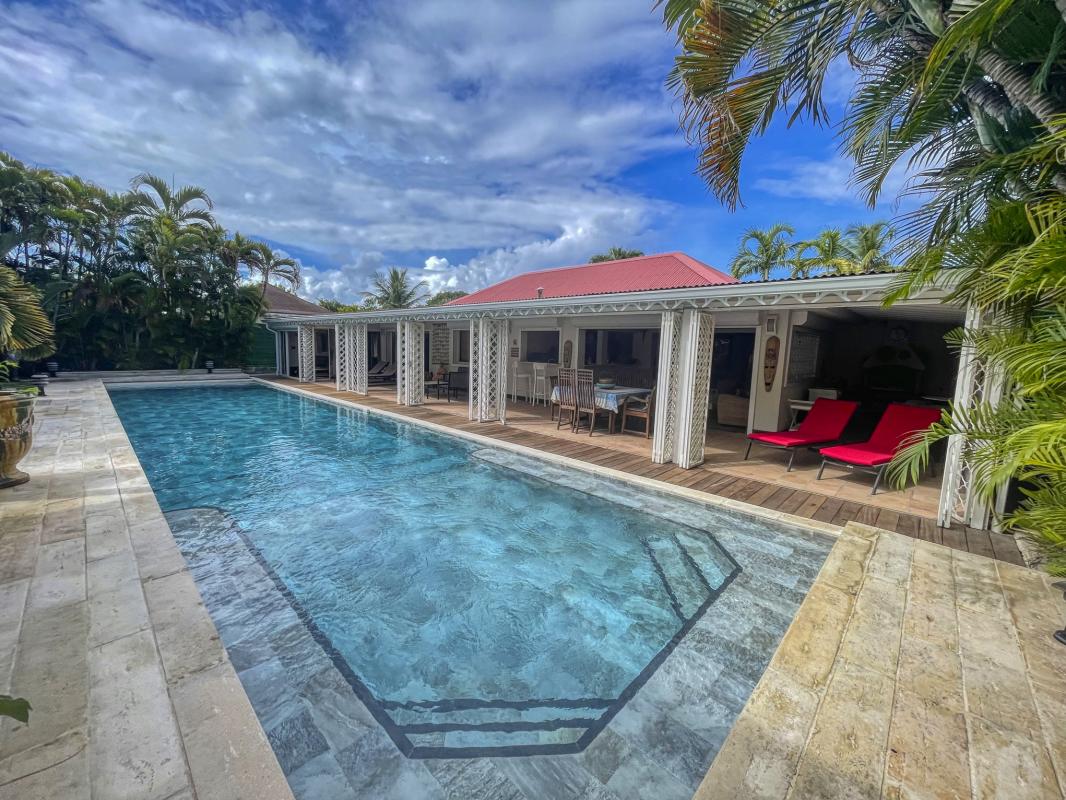 2.Location villa piscine Saint François Guadeloupe_vue d'ensemble